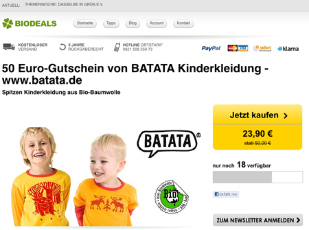 BATATA Biodeal