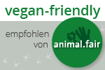 animal.fair empfiehlt uns als vegan-friendly!