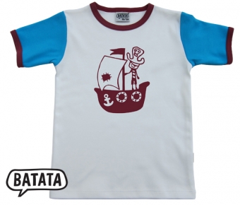 Pirat auf Biobaumwolle