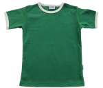 T-Shirt gr�n/wei� (R)