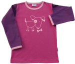 Shirt Mädchen Hund