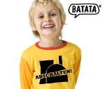 Leuchtend buntes Anti-Atom-Protestshirt aus zertifizierter Biobaumwolle