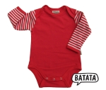 Babybody gestreift bio