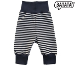 Streifenhose Baumwoll-Jersey