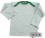 Pulli unbedruckt bio pastell grün