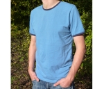 T-Shirt Biokleidung blau