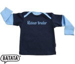 Bruder-Shirt navy/hellblau