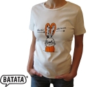 T-Shirt Biokleidung lustig Hase