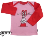 Kindershirt Hase Biobaumwolle