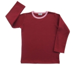 Kinder Langarmshirt schlicht unbedruckt