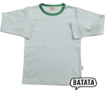 Shirt pastell unbedruckt bio