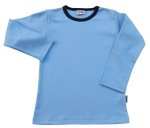 Langarm-Shirt hellblau/navy (R)
