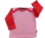 Langarmshirt rosa/rot
