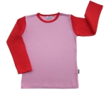 Langarmshirt rosa/rot (R)