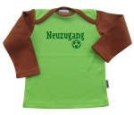 Neuzugang-Shirt gr�n/braun