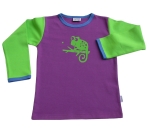 Cham�leon-Shirt lila/apfel/blau