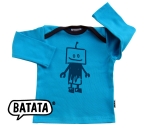 Kindershirt Roboter Druck