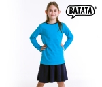 Biokleidung Mädchenrock knielang