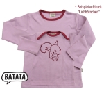 Langarmshirt bedrucken bio