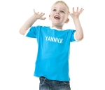 Personalisiertes T-Shirt Druckschrift