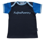 T-Shirt "Fu�ballzwerg" navy/blau/hellblau