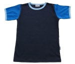 T-Shirt navy/blau/hellblau (R)