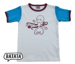 Sommerliches Shirt aus organischer Baumwolle mit lustigen Meerestieren