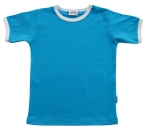 T-Shirt t�rkis/wei� (R)