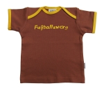 T-Shirt "Fu�ballzwerg" braun/gelb