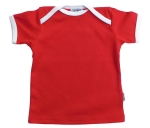Babyshirt ohne Aufdruck rot