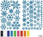 Wallsticker Schneeflocken