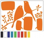 Wallsticker Wandtattoo Vogel