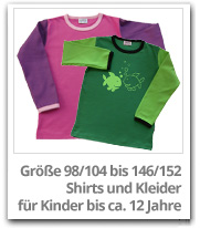 Kleidung aus Bio-Baumwolle f�r Kinder und Teens